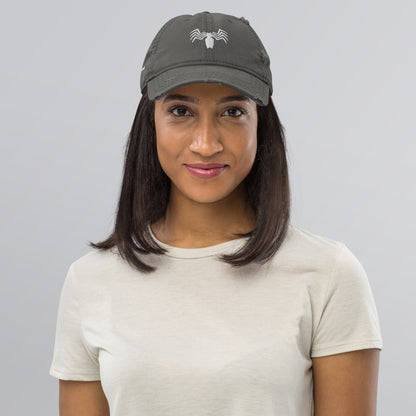 Venom Symbiote Embroidered Distressed Hat