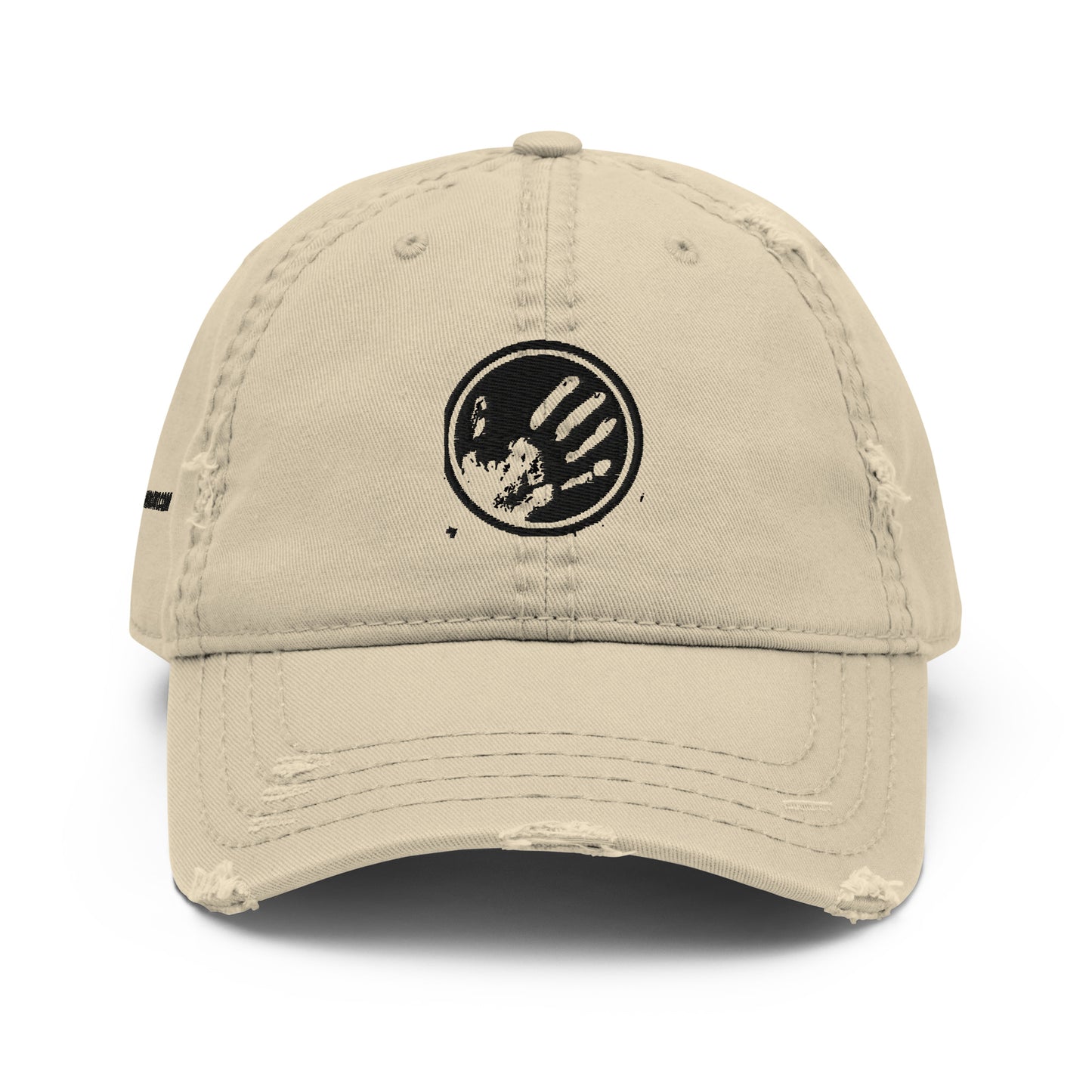 Echo Logo Embroidered Distressed Hat