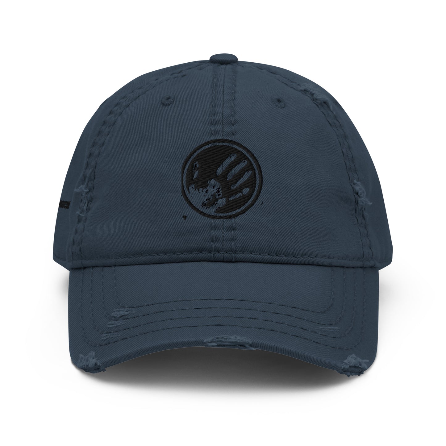 Echo Logo Embroidered Distressed Hat