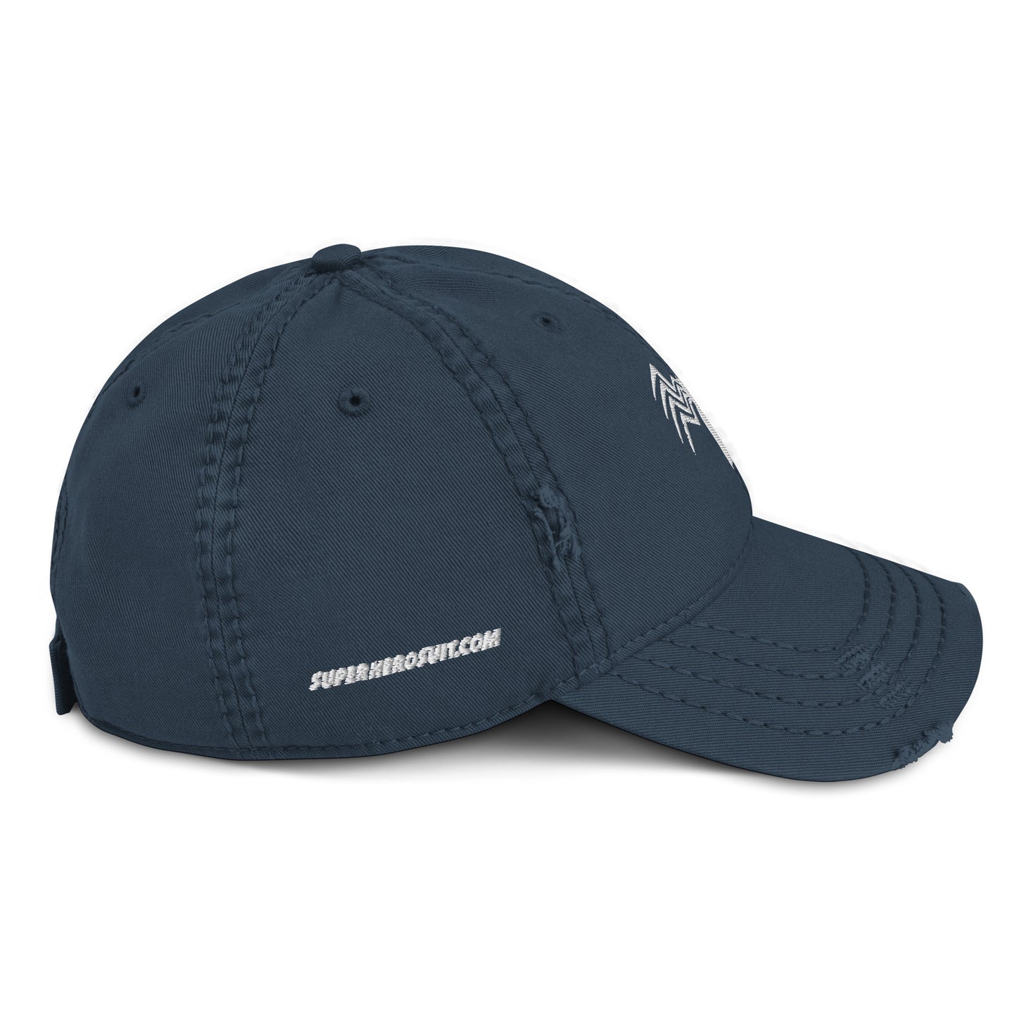 Venom Symbiote Embroidered Distressed Hat