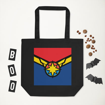 Captain Carol Danvers (Two) Organic Tote Bag