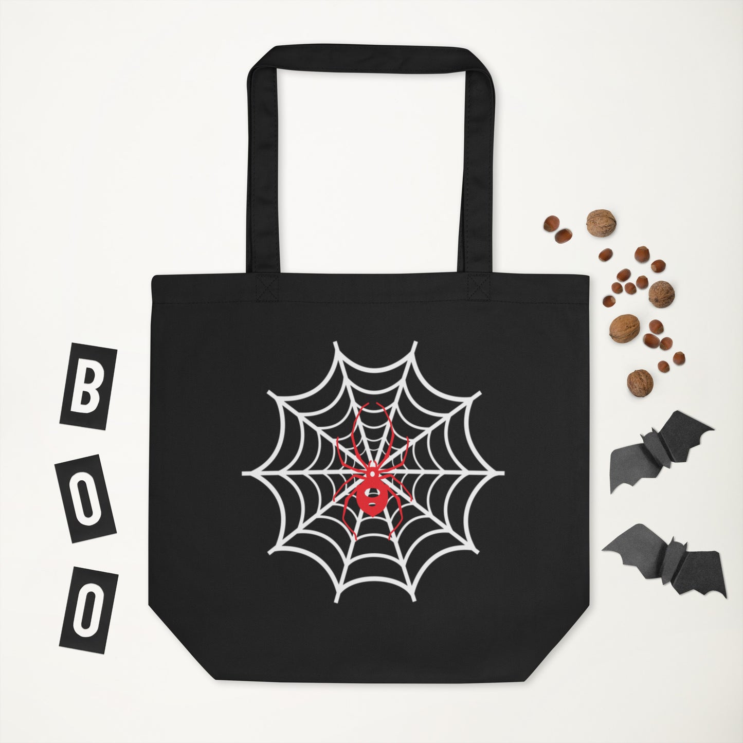 Spiderweb Organic Tote Bag