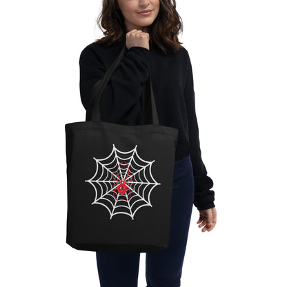 Spiderweb Organic Tote Bag