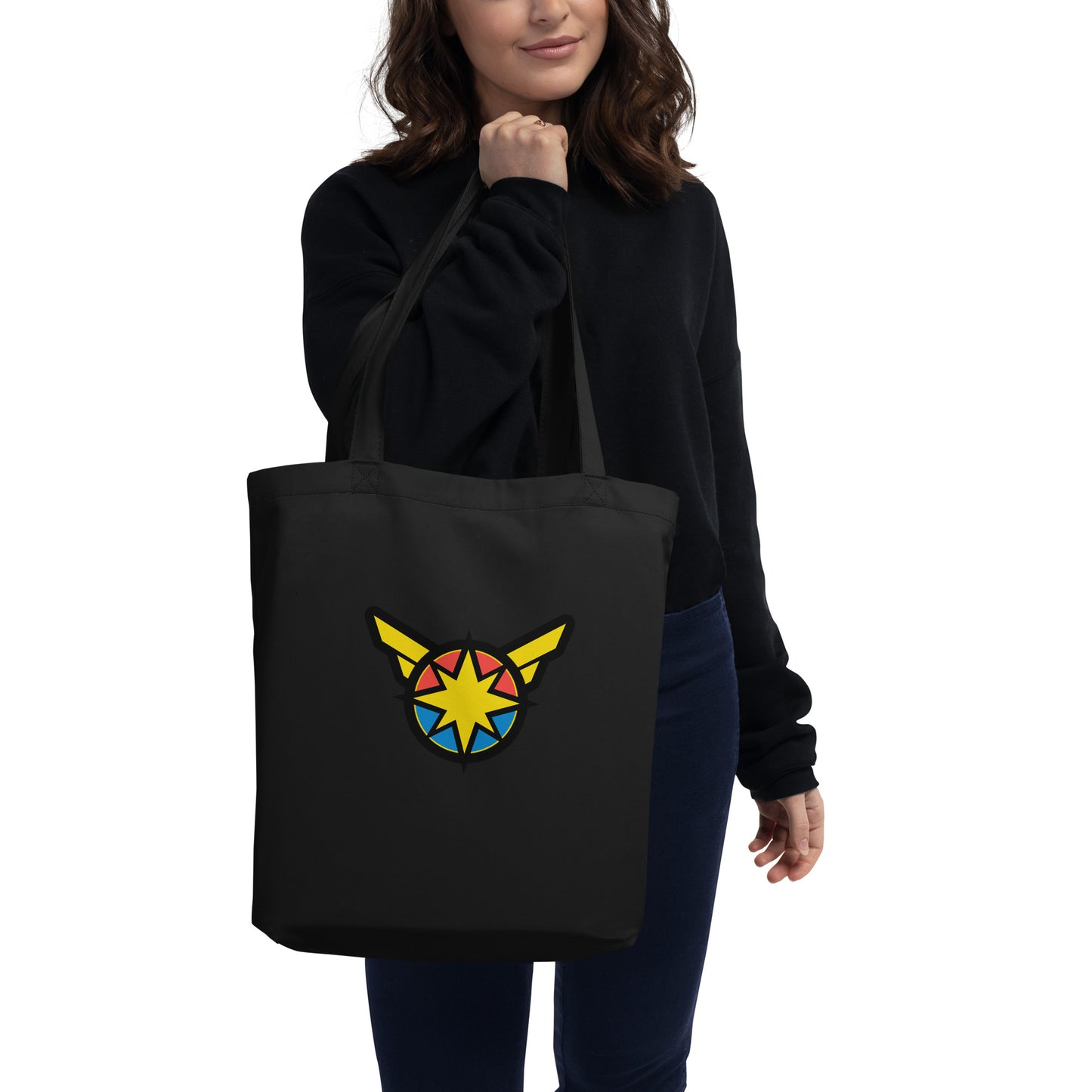 Captain Carol Danvers Organic Tote Bag