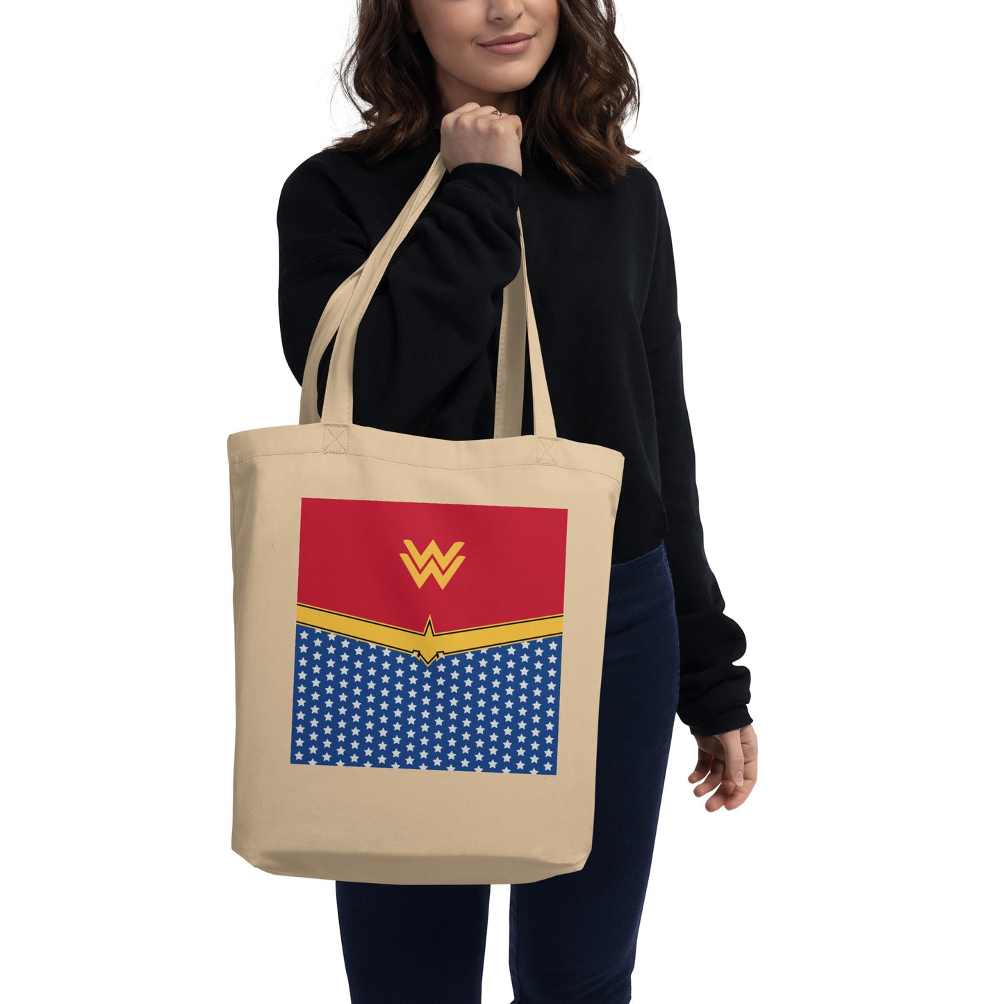 Diana Prince (Two) Organic Tote Bag