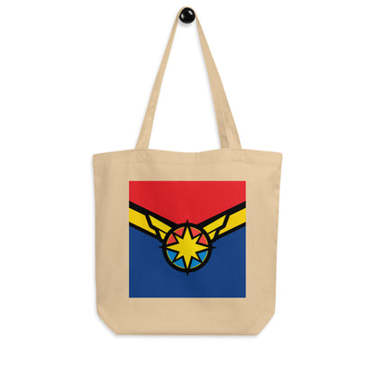 Captain Carol Danvers (Two) Organic Tote Bag