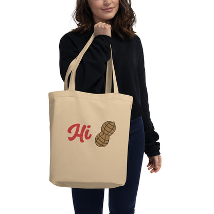 Deadpool "Hi Peanut" Organic Tote Bag