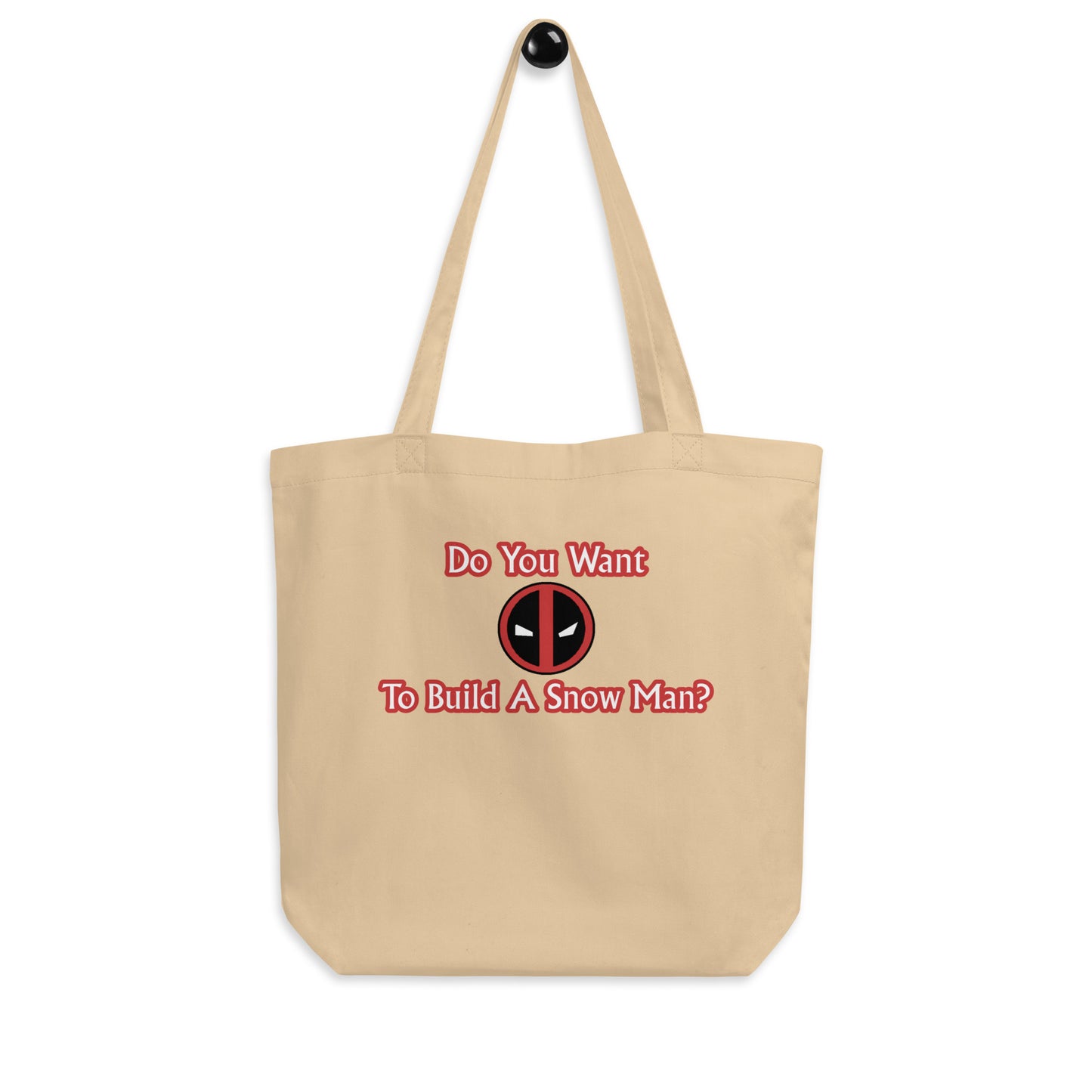 Deadpool Frozen Quote Organic Tote Bag