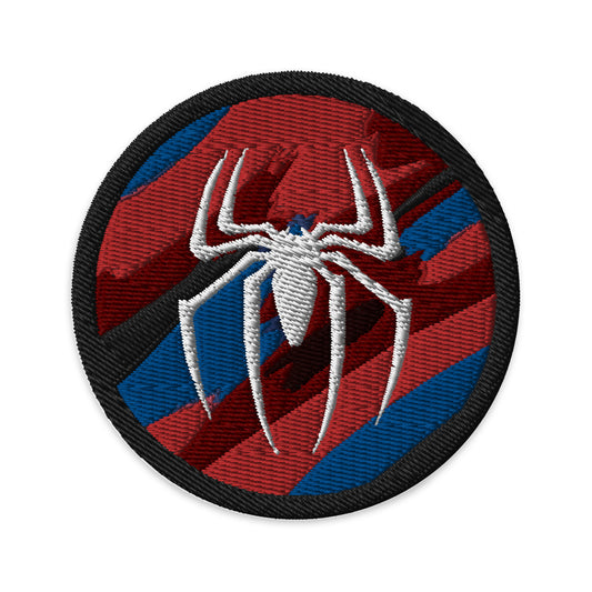 Tobey Maguire / Sam Raimi Spider-Man (White) Logo Embroidered Iron-on/Sew-on Patch