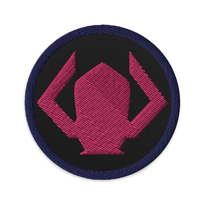 Galactus (Circle) Embroidered Iron-on/Sew-on Patch