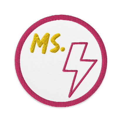 Ms. Kamala Khan Embroidered Iron-on/Sew-on Patch