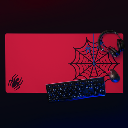 Spiders & Web + Classic Spider Logo Gaming Mouse Pad