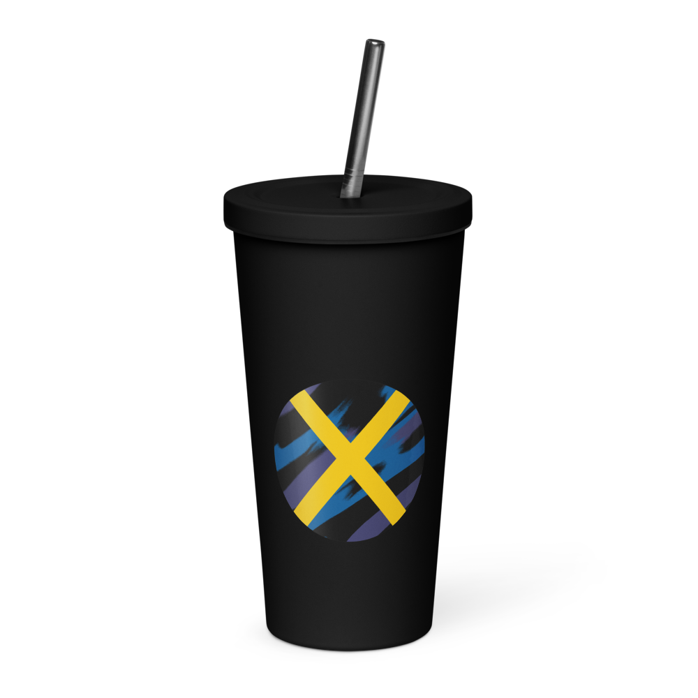 Xavier's School Insulated 20oz Tumbler with Straw