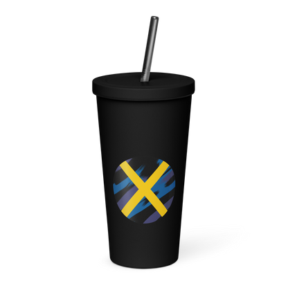 Xavier's School Insulated 20oz Tumbler with Straw