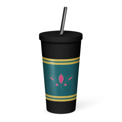 Ice Princess Insulated 20oz Tumbler with Straw