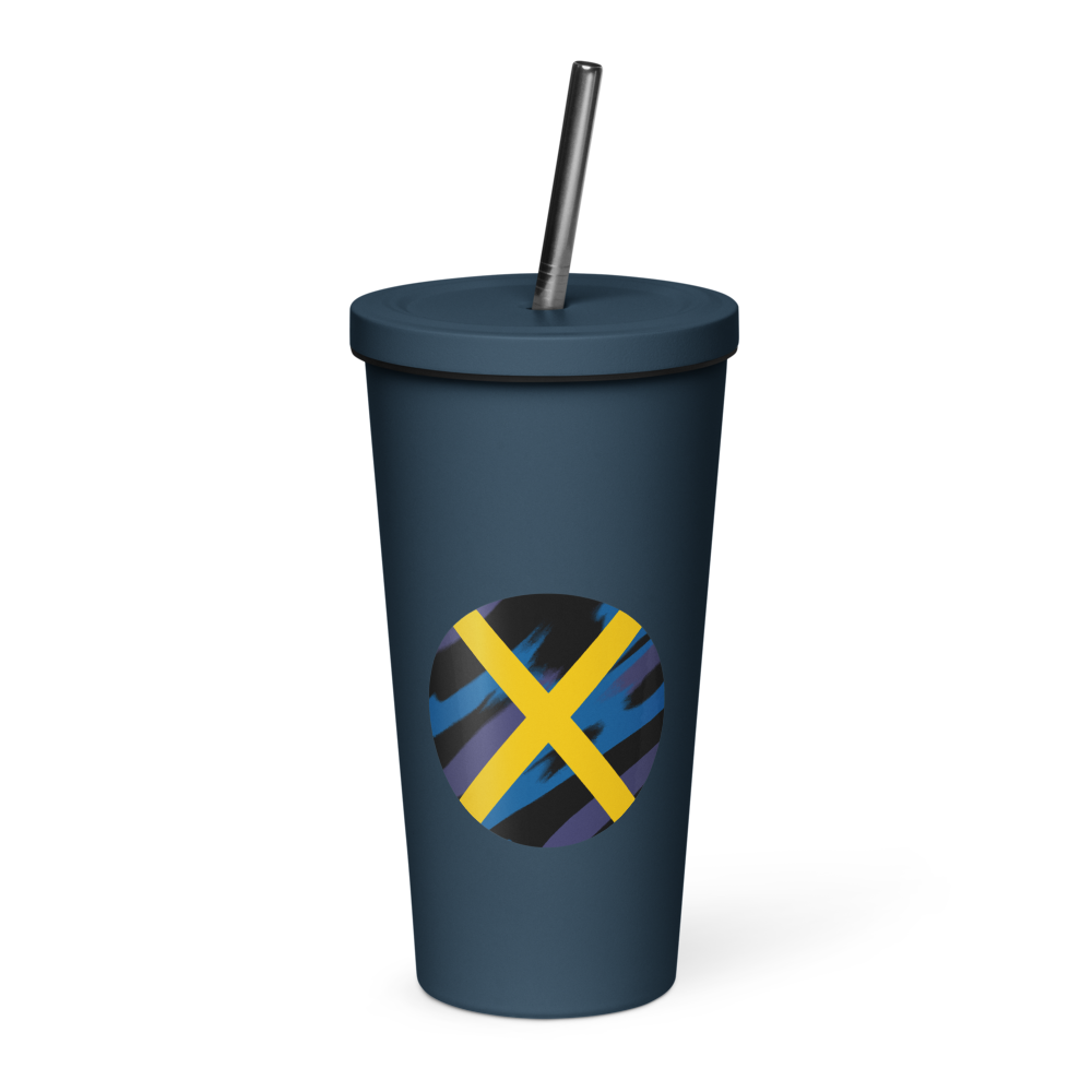 Xavier's School Insulated 20oz Tumbler with Straw