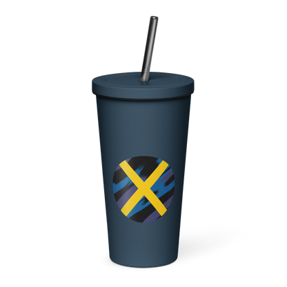 Xavier's School Insulated 20oz Tumbler with Straw