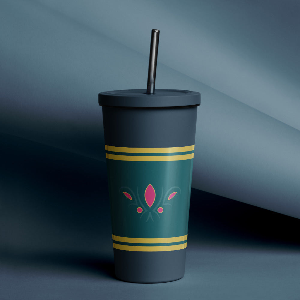 Ice Princess Insulated 20oz Tumbler with Straw