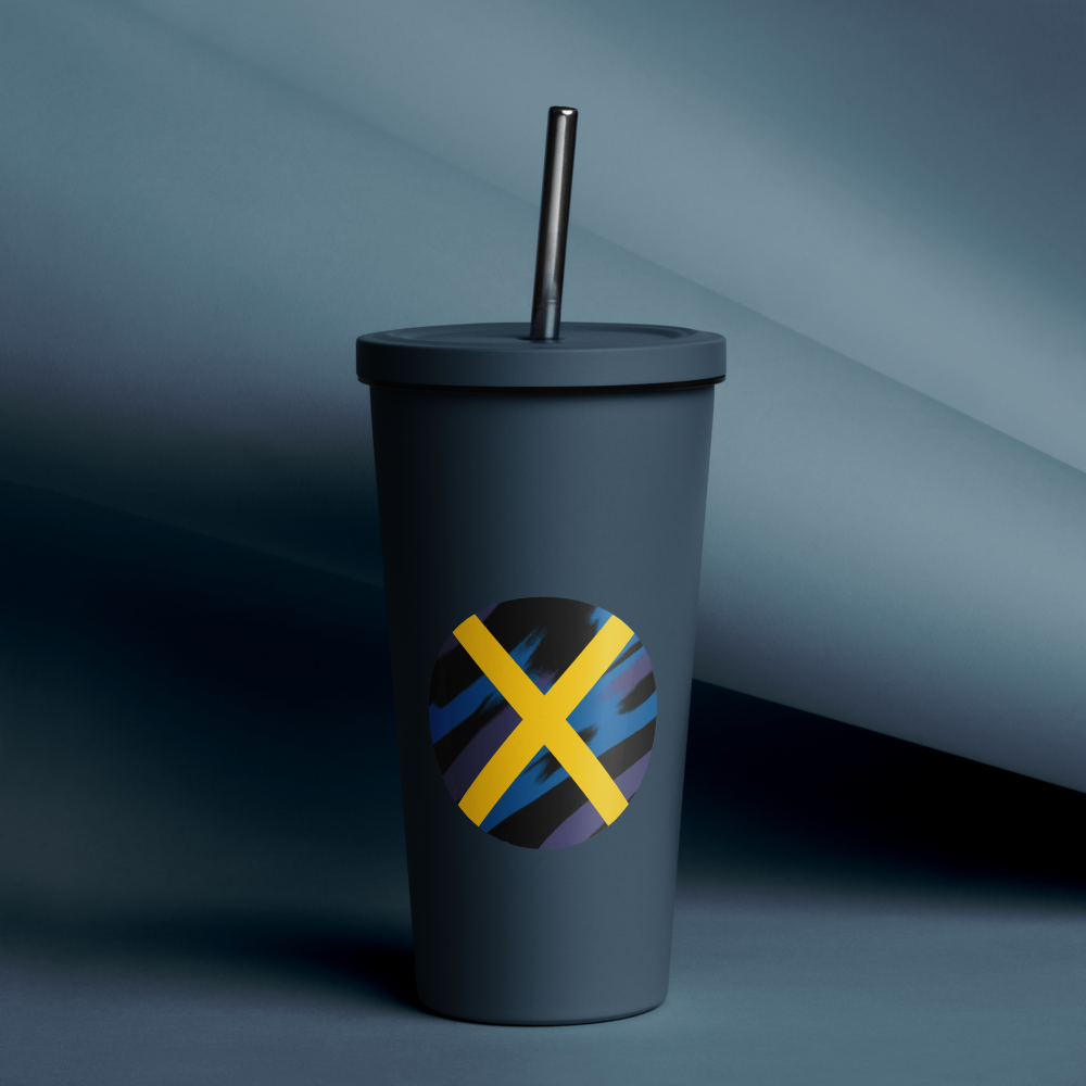 Xavier's School Insulated 20oz Tumbler with Straw