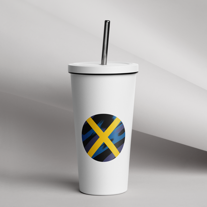 Xavier's School Insulated 20oz Tumbler with Straw