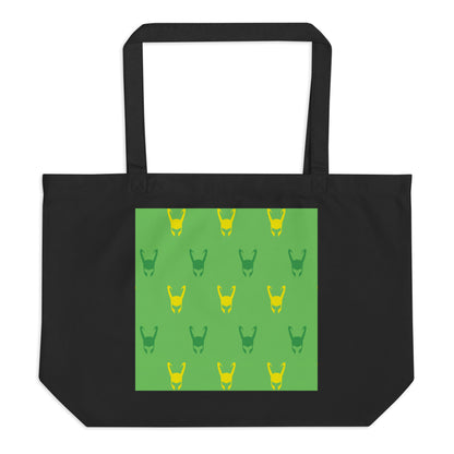 Loki Helmet Large Organic Tote Bag