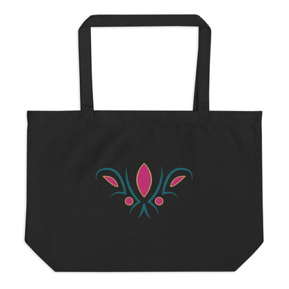 Ice Princess Large Organic Tote Bag