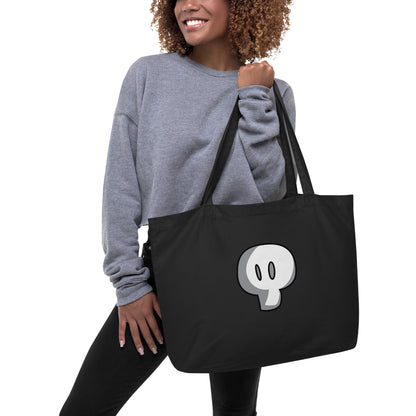 Mystique Skull Large Organic Tote Bag