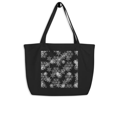 Ice Queen Large Organic Tote Bag