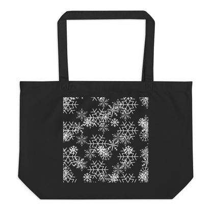 Ice Queen Large Organic Tote Bag