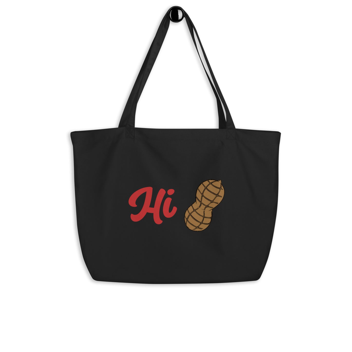 Deadpool "Hi Peanut" Large Organic Tote Bag