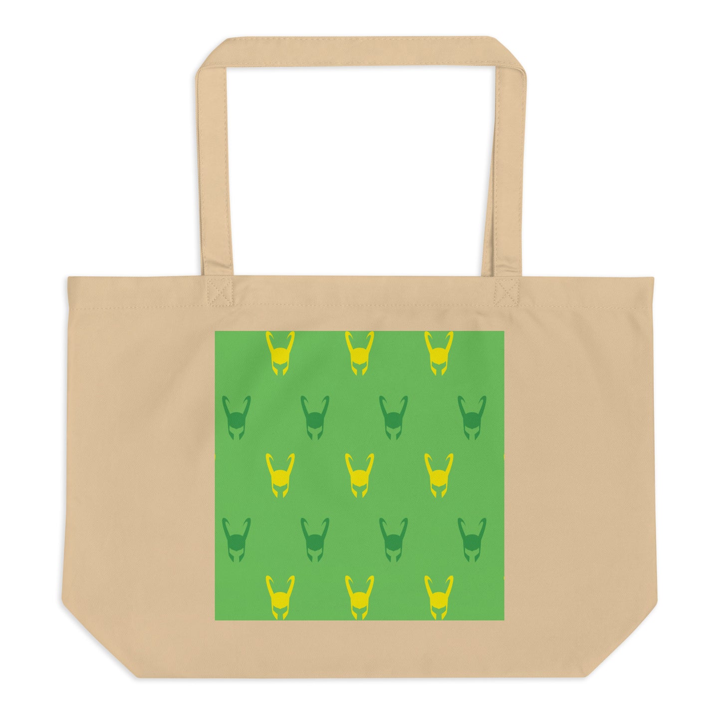 Loki Helmet Large Organic Tote Bag