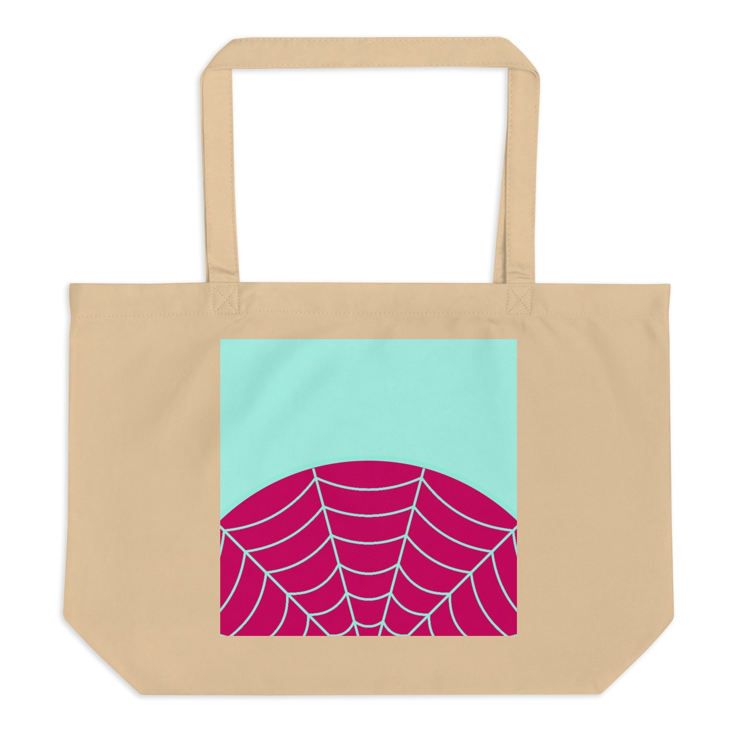 Spider-Gwen Large Organic Tote Bag