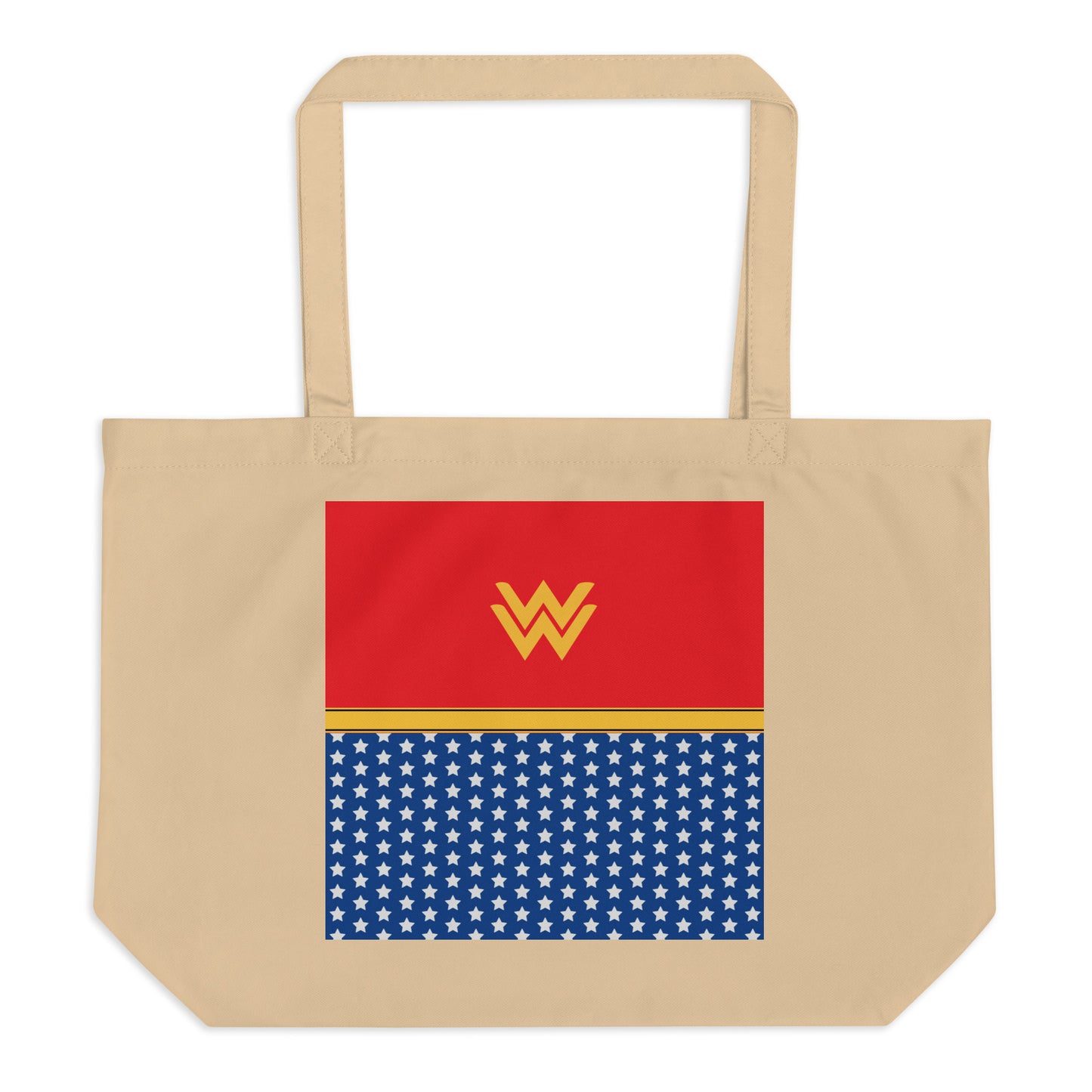 Diana Prince  Large Organic Tote Bag