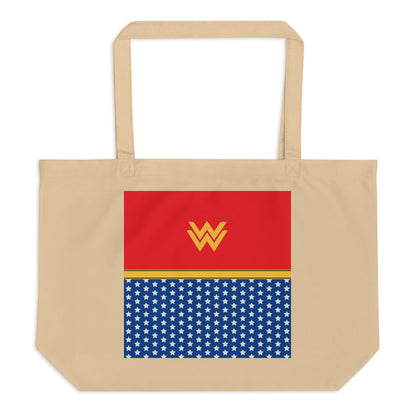 Diana Prince  Large Organic Tote Bag