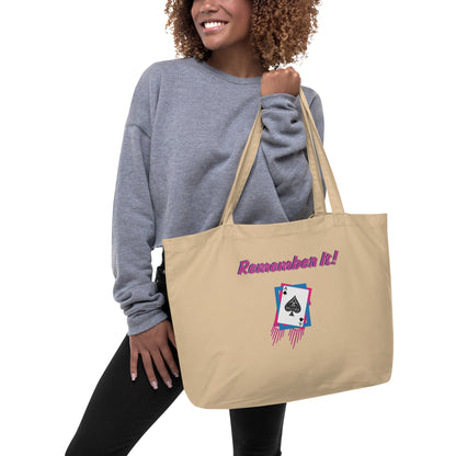 Gambit "Remember It!" Large Organic Tote Bag