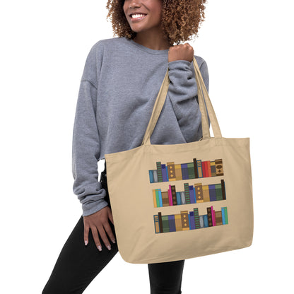 Kamar-Taj Library Large Organic Tote Bag