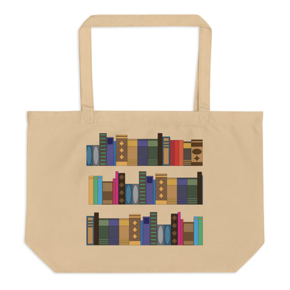 Kamar-Taj Library Large Organic Tote Bag