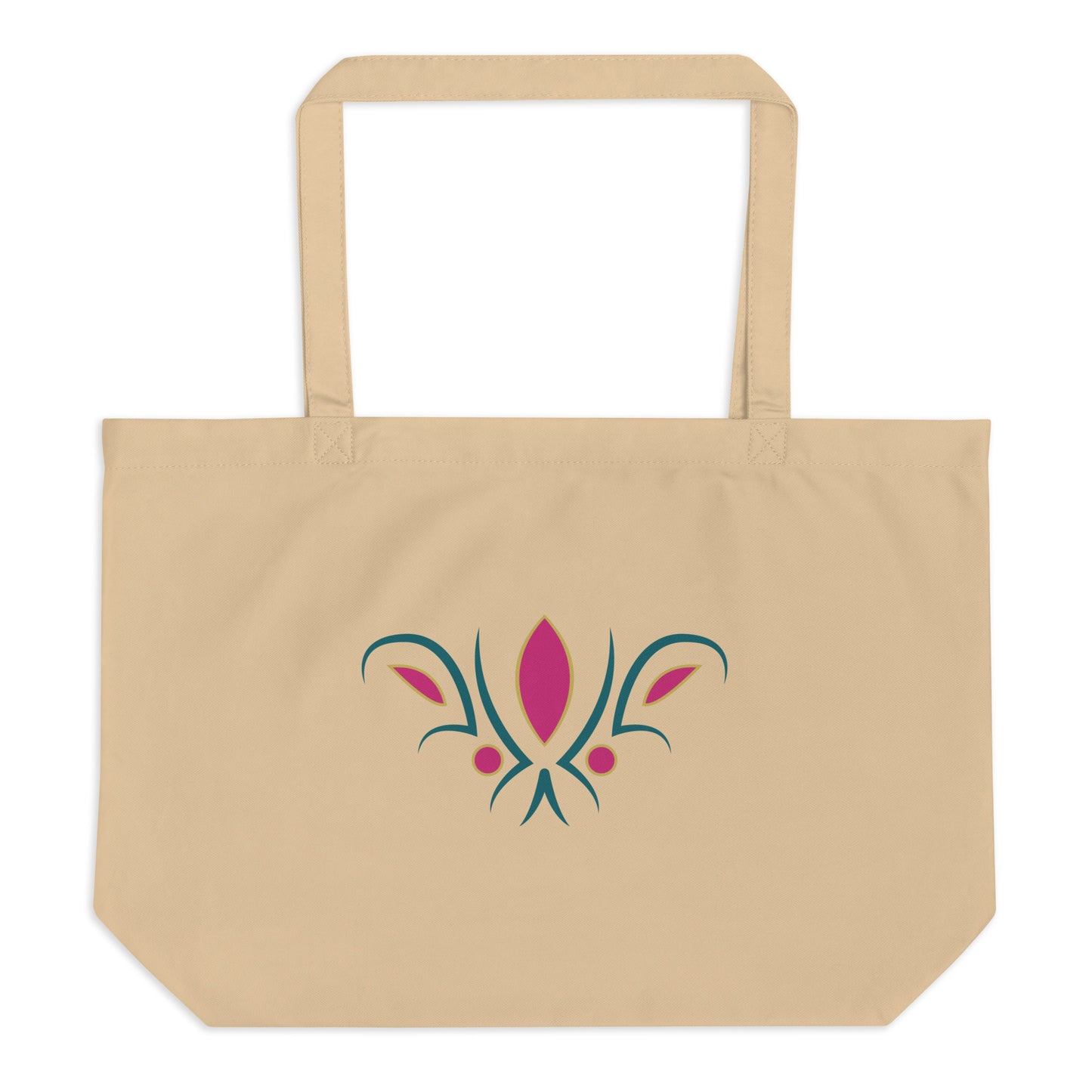 Ice Princess Large Organic Tote Bag