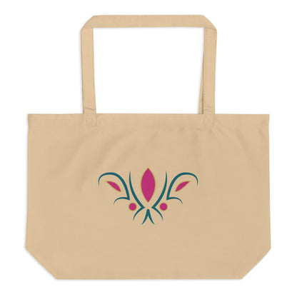 Ice Princess Large Organic Tote Bag