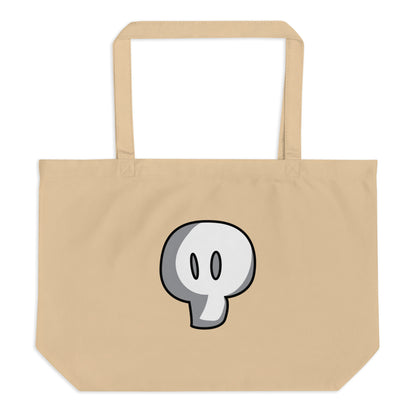 Mystique Skull Large Organic Tote Bag