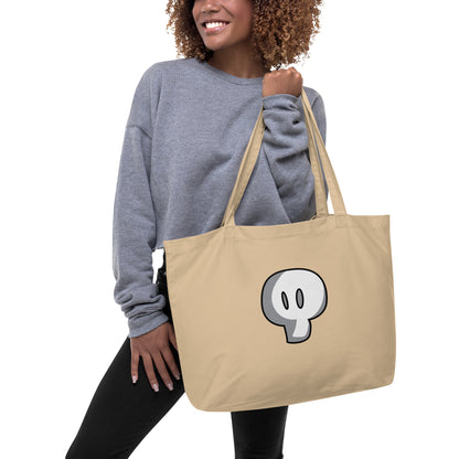 Mystique Skull Large Organic Tote Bag