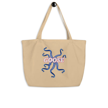 Goose The Flerken Tentacle Reveal Large Organic Tote Bag