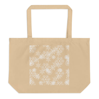 Ice Queen Large Organic Tote Bag