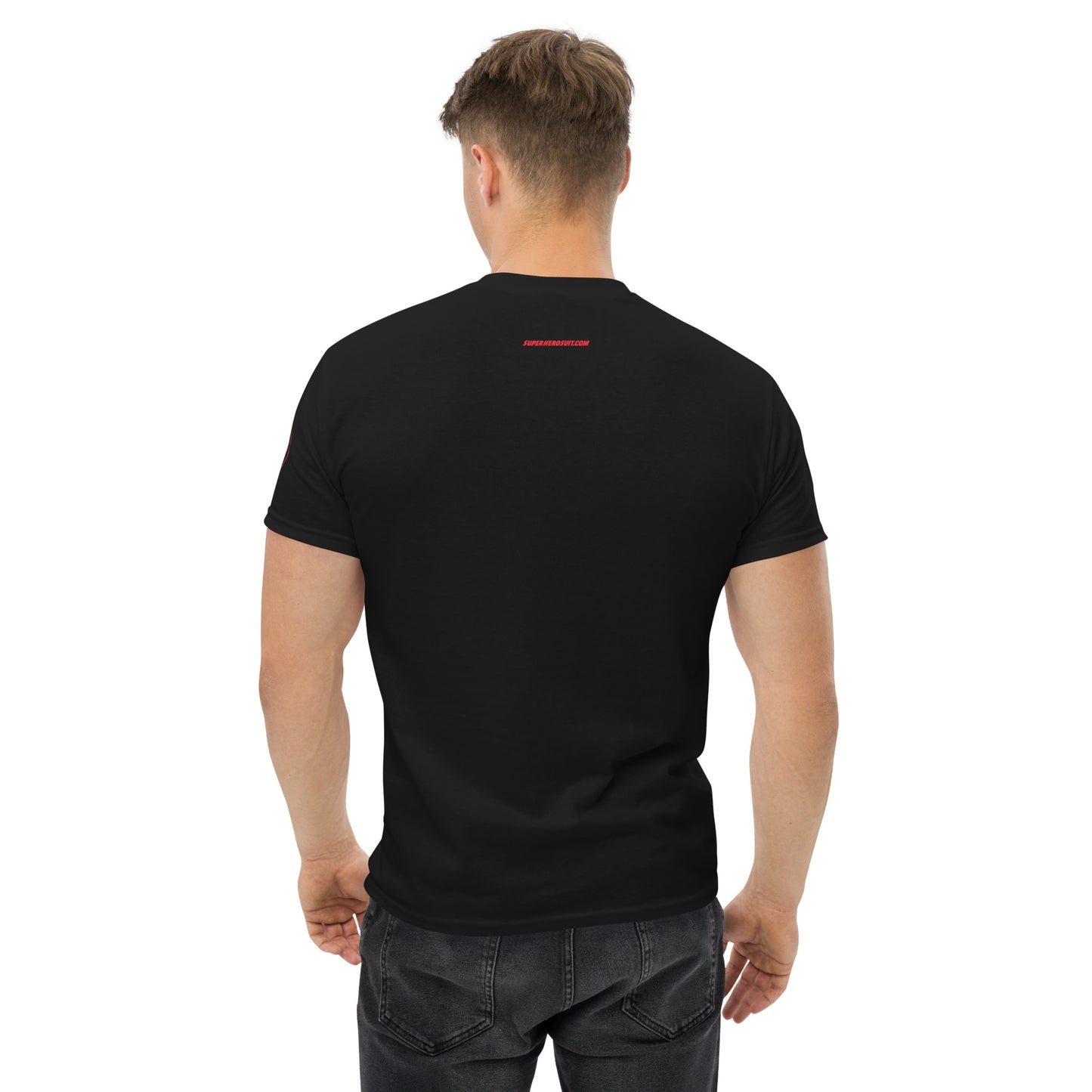 Matt Murdock Braille "Daredevil-The Man Without Fear" Embroidered Tee