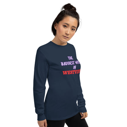 The Baddest Witch In Westview (with Agatha Quote) Long Sleeve Shirt