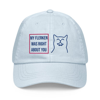 "My Flerken" Pastel Embroidered Hat