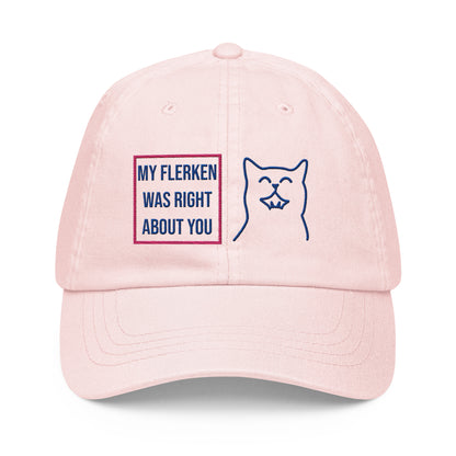 "My Flerken" Pastel Embroidered Hat