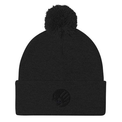 Echo LogoEmbroidered  Pom-Pom Beanie