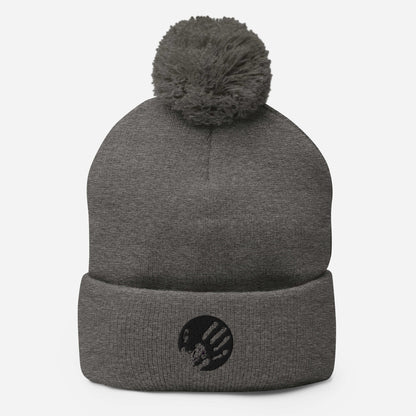 Echo LogoEmbroidered  Pom-Pom Beanie