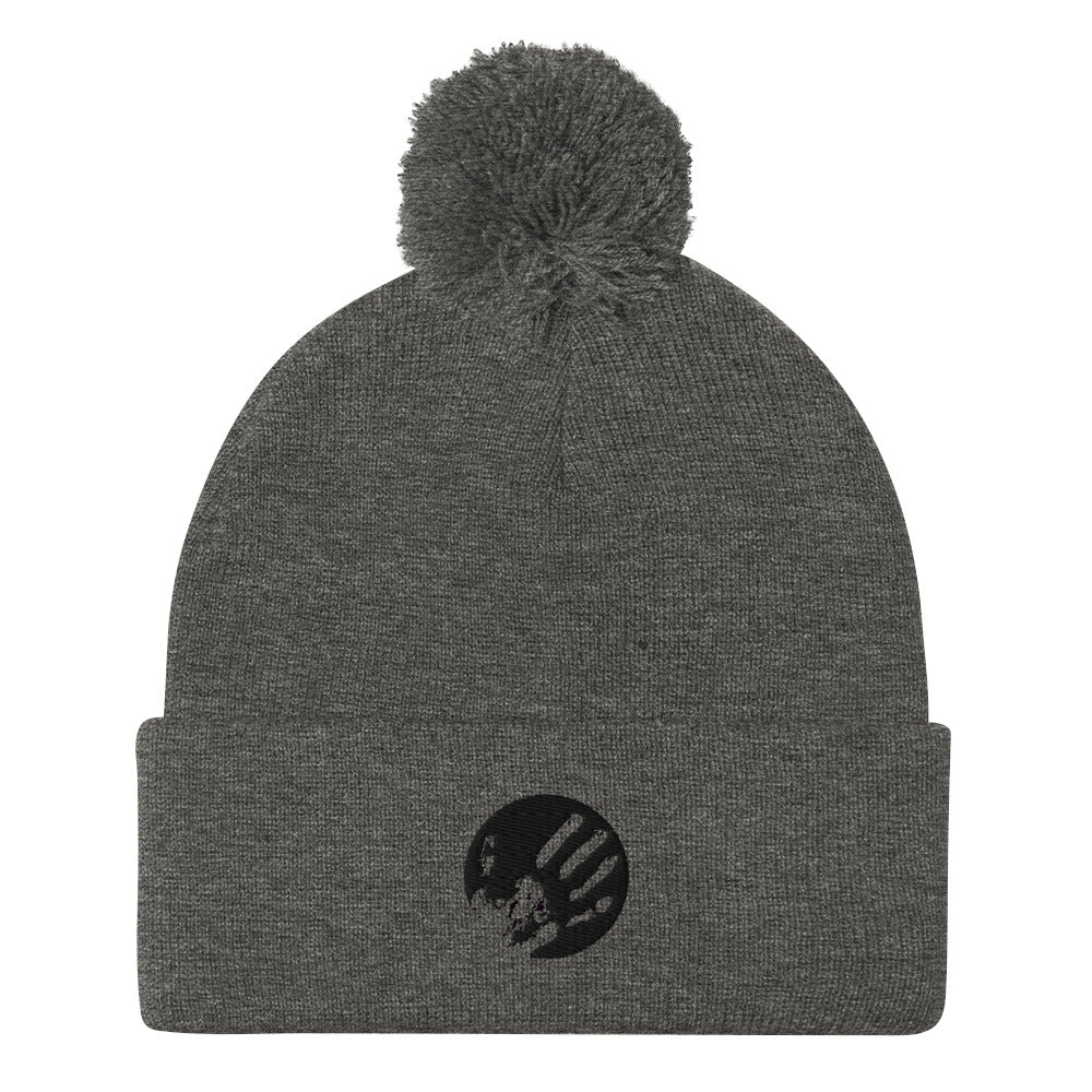 Echo LogoEmbroidered  Pom-Pom Beanie